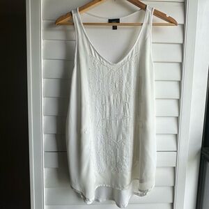 Mossimo Supply Co. White Tank Top